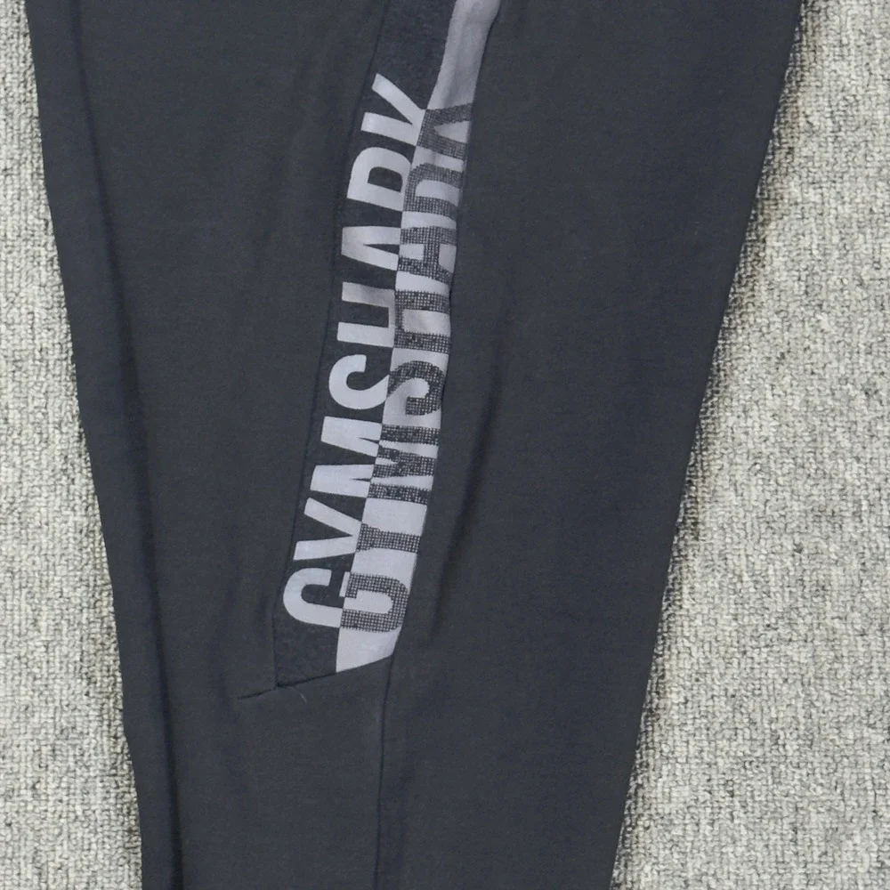 Gymshark Joggers Men's Size‎ Small Black Tapered Ankle Sweatpants Gym Training